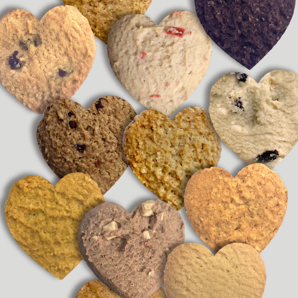 Mum - Heart Shaped Biscuits - Letterbox