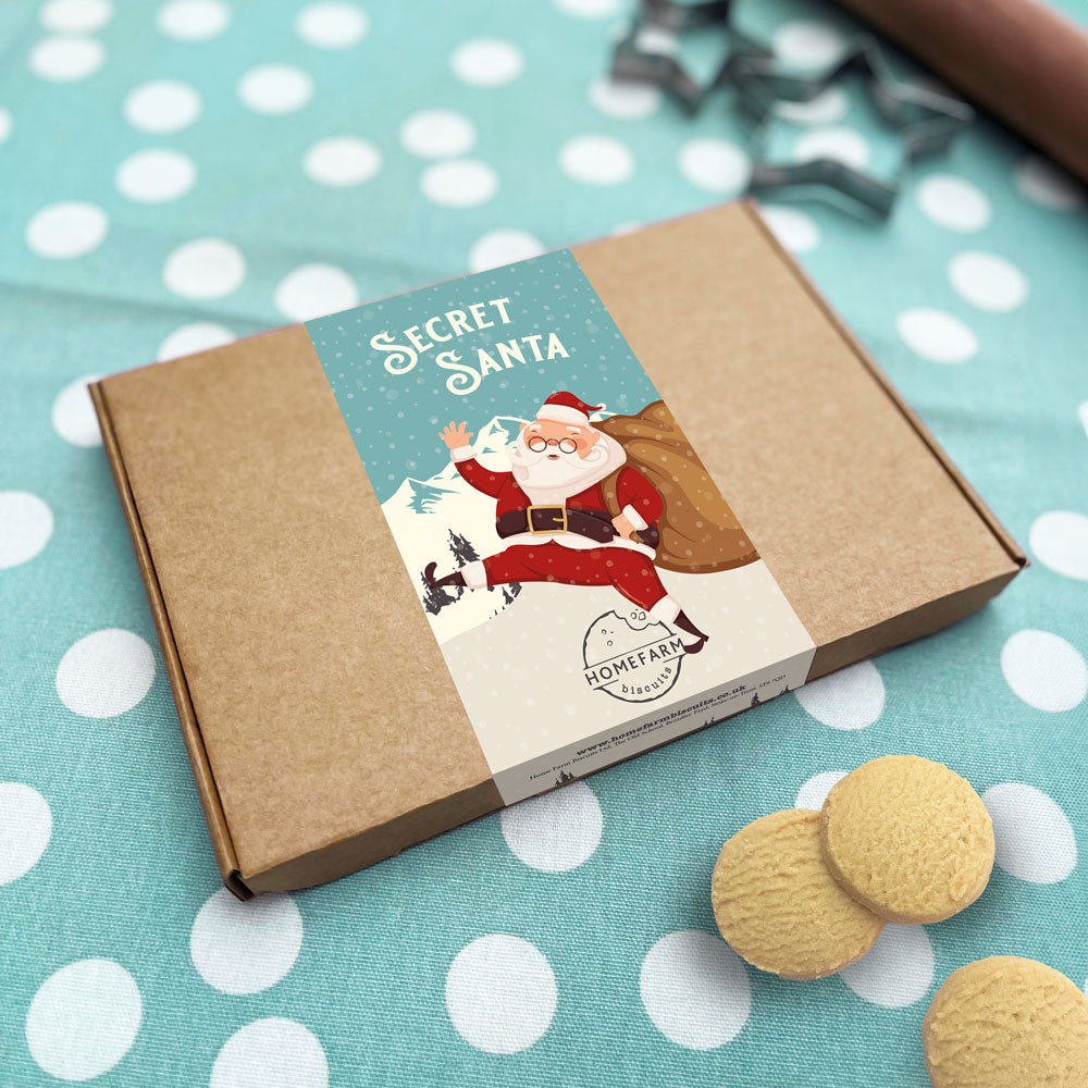 Secret Santa Shortbread - Small Letterbox