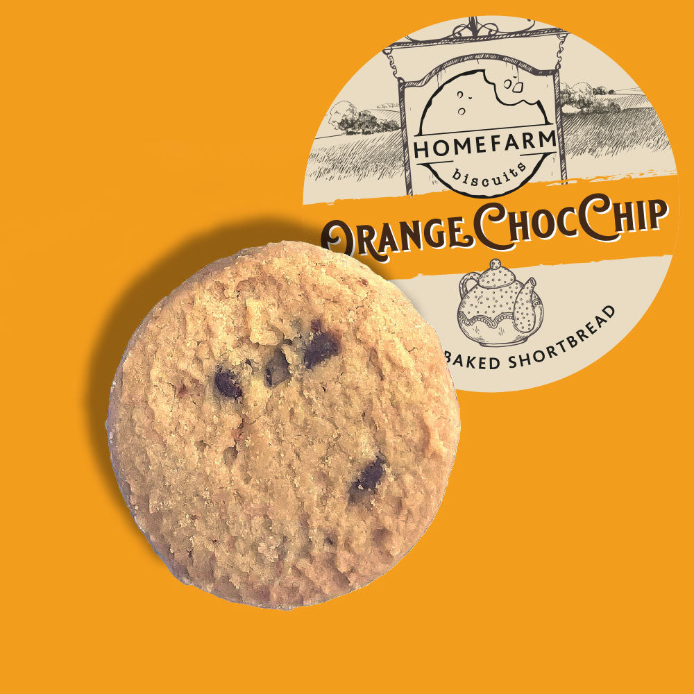 Orange Chocolate Chip Shortbread