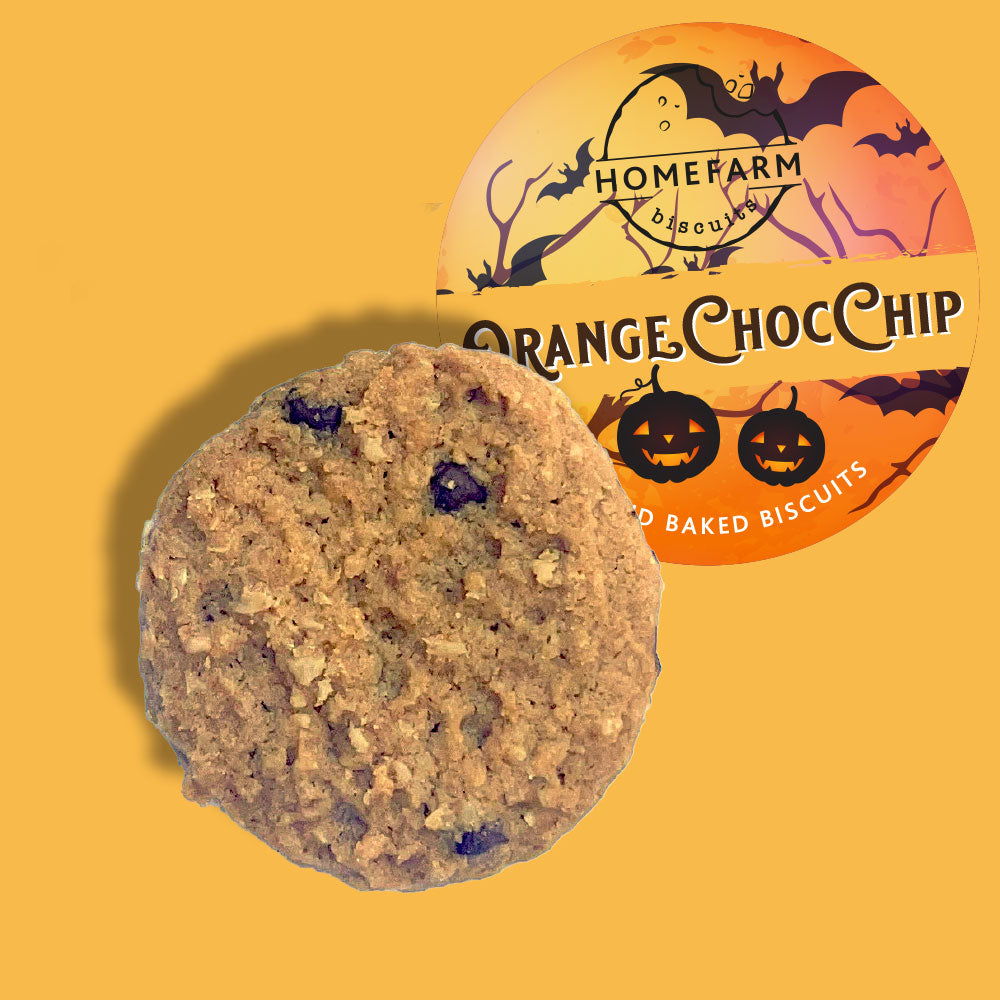 Halloween Orange Chocolate Chip