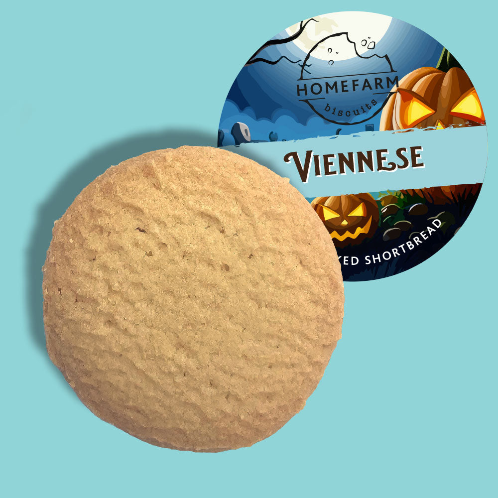 Halloween Viennese Shortbread