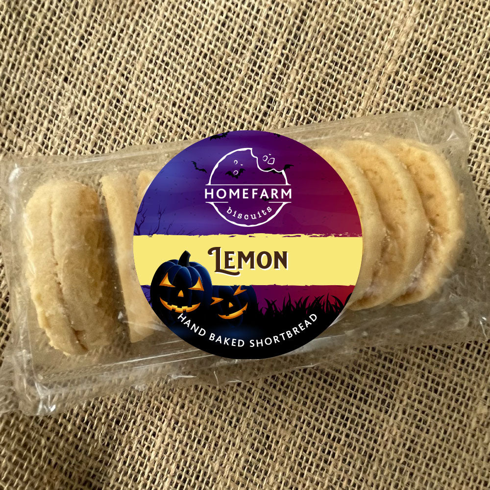 Halloween Lemon Shortbread