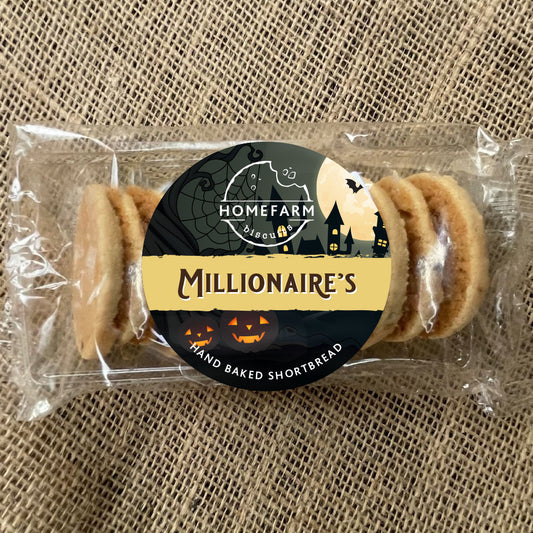 Halloween Millionaire's Shortbread