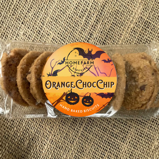 Halloween Orange Chocolate Chip