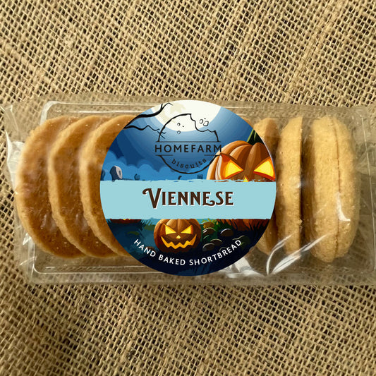 Halloween Viennese Shortbread