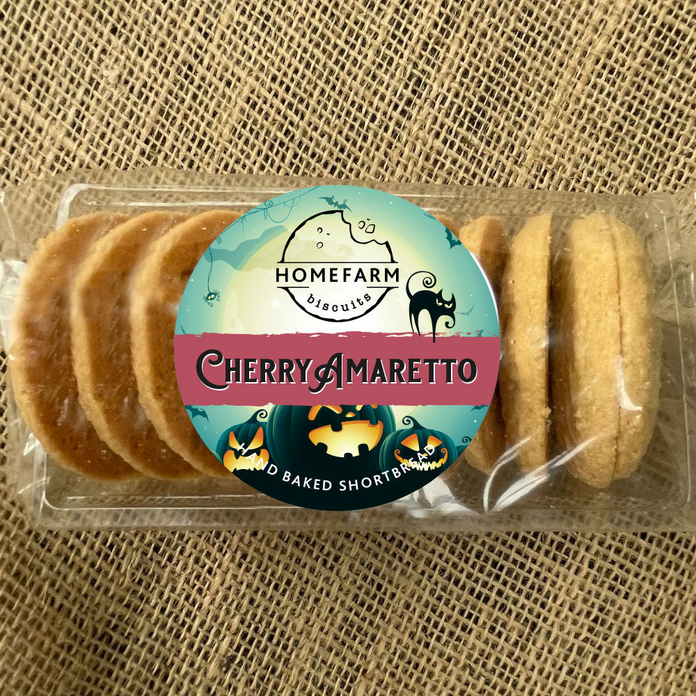 Halloween Cherry Amarreto Shortbread