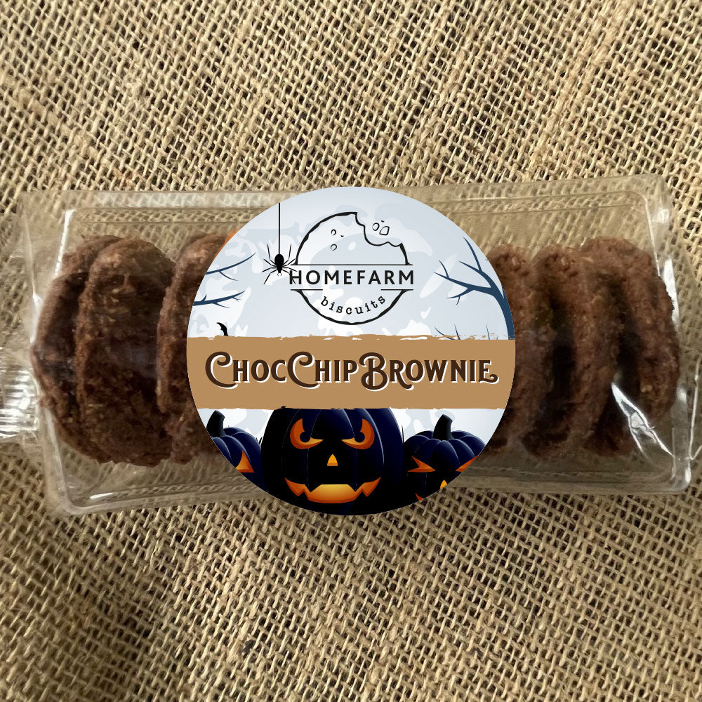 Halloween Chocolate Chip Brownie