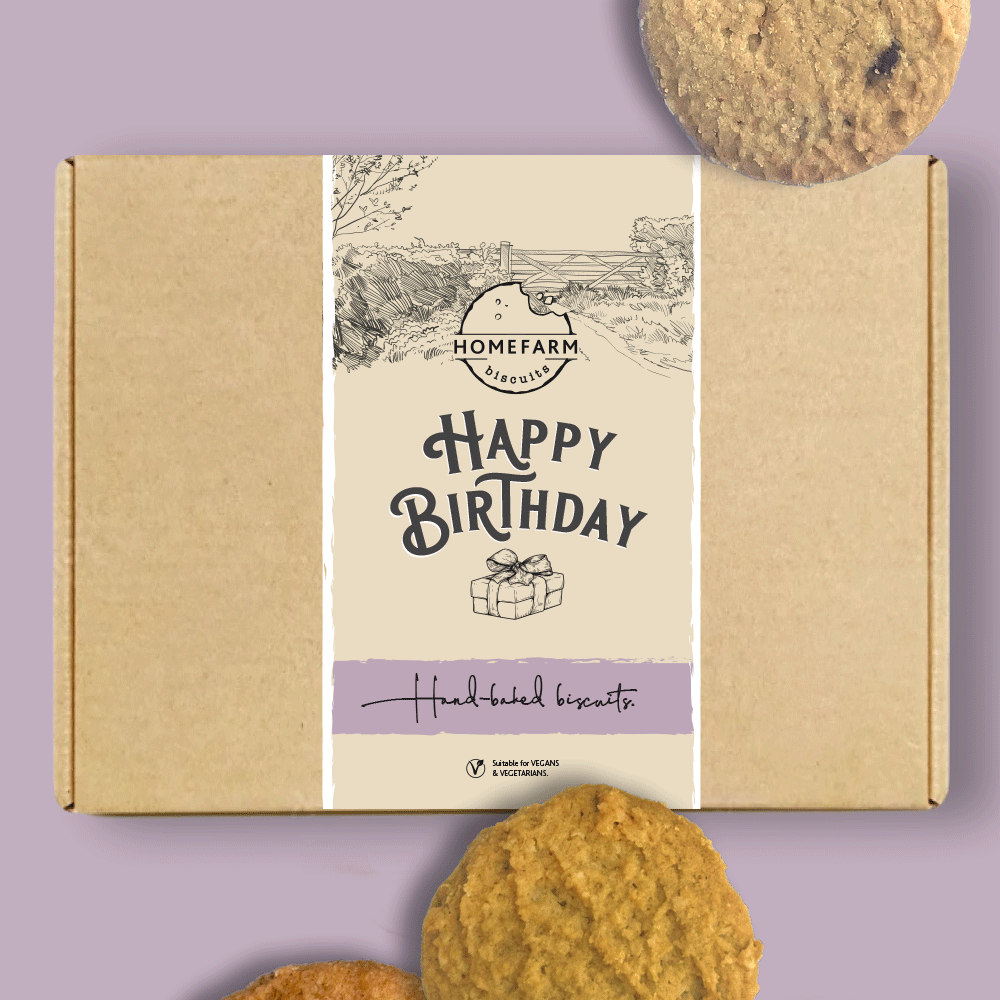 Happy Birthday Assorted Biscuit Hamper