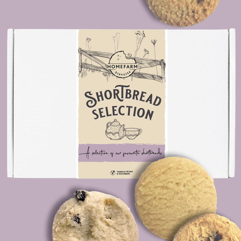 Shortbread Box/pack Shortbread - Assorted Letterbox Biscuits – Home Farm Biscuits Ltd